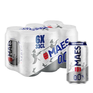 Maes | Bière | Sans alcool | Canette 