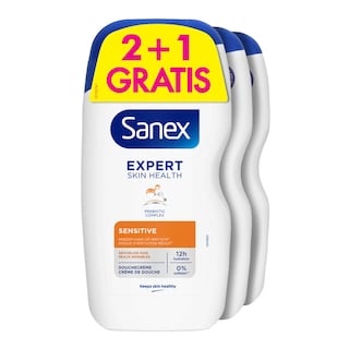 Sanex | Douche | Sensitive | 2+1 