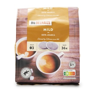 Delhaize | Koffie | Mild 03 | Pads 