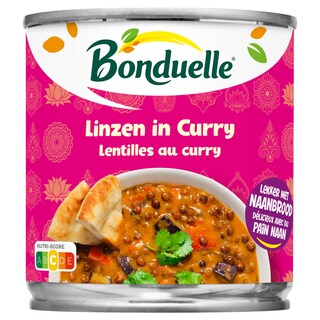 Bonduelle | Linzen | Curry 400 gr