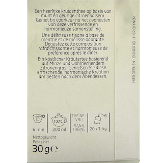 Delhaize | Bio | Kruidenthee | Spijsvertering | Zakjes | Bio 