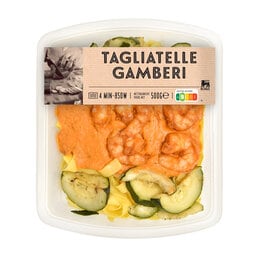 Tagliatelli met reuzegarnalen