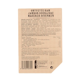 Delhaize | Jambon dégraissé | Sans gluten 