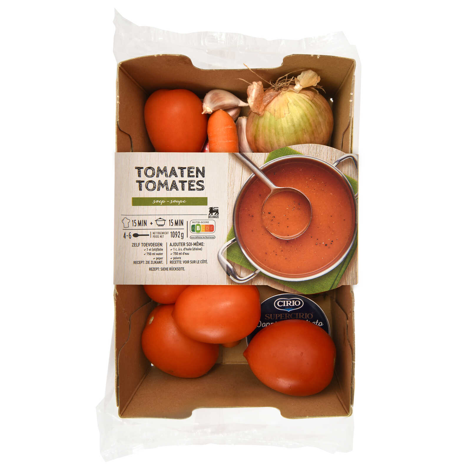 Delhaize Maaltijdbox | Tomatensoep