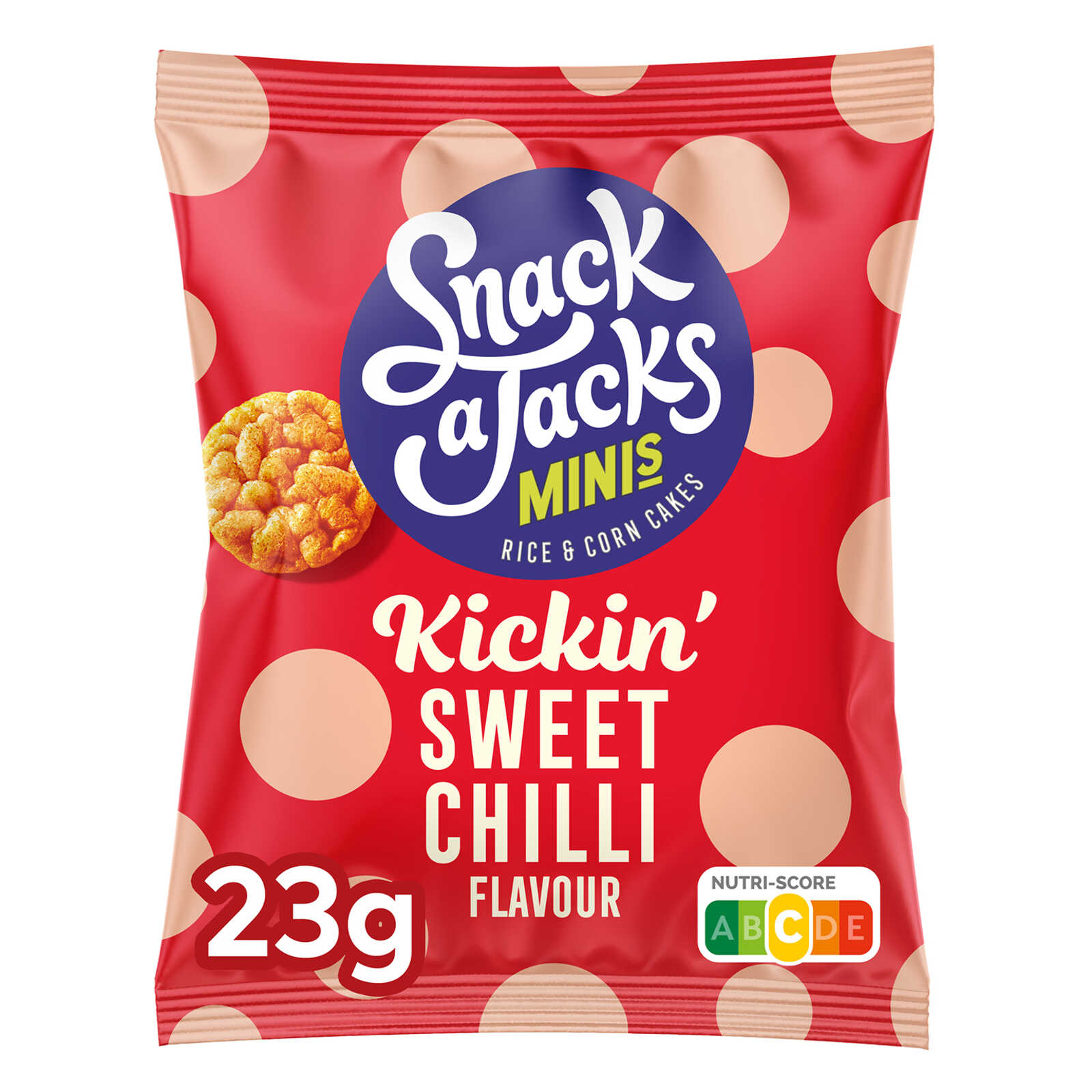 Snack A Jacks Rijst- & Maïssnack | Sweet chili