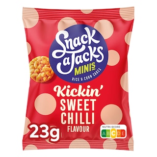 Snack A Jacks | Rijst- & Maïssnack | Sweet chili 