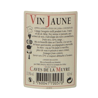 France - Frankrijk | Jura | Vin Jaune La Muyre 2010 