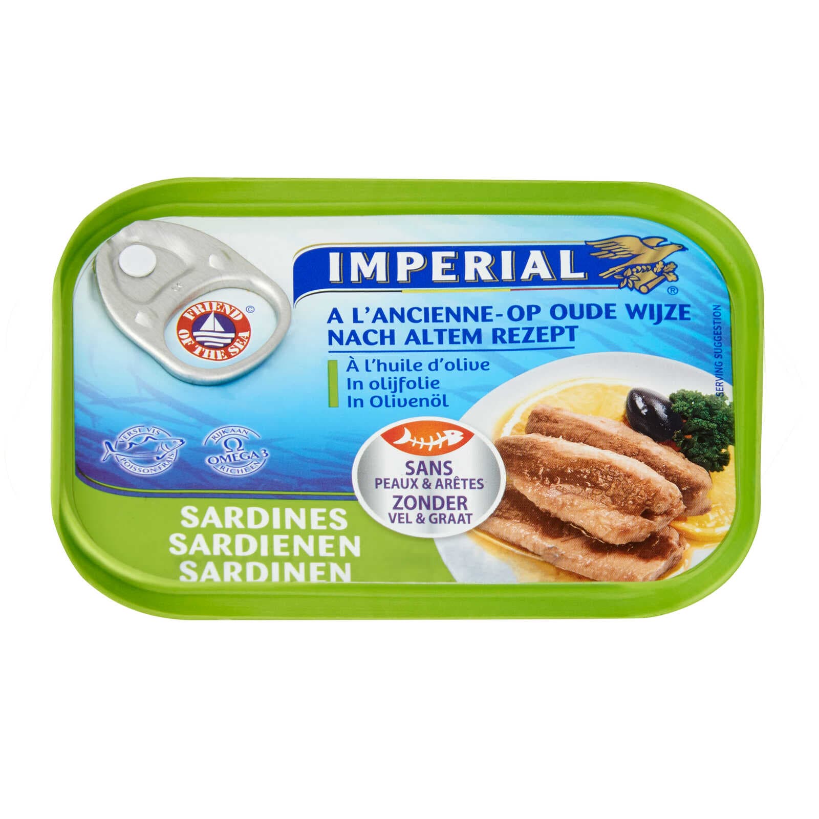 Imperial Sardienen | Olijfolie | Oude wijze