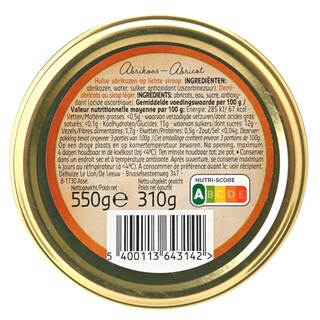 Delhaize | Abricots | Bocal 