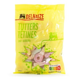 Delhaize | Bonbons | Tétines acidulées 