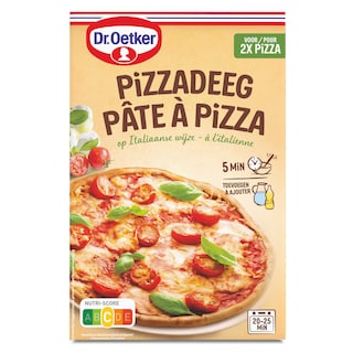 Dr. oetker | Pizzadeeg | Italiaanse wijze | Bereiding 