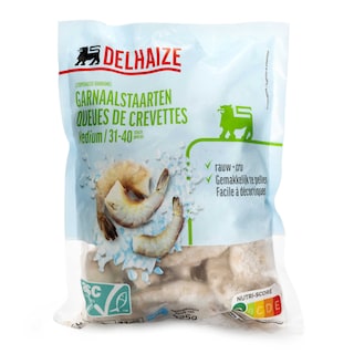 Delhaize | Queues de crevettes | M 31-40 