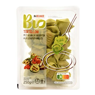 Delhaize | Bio | Gegrilde groenten tortellini | Bio 250 gr