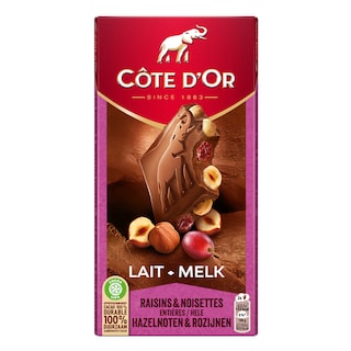 Chocolat | Raisins | Noisettes