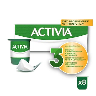 Activia | Yaourt | Nature | Bifidus | Probiotiques 