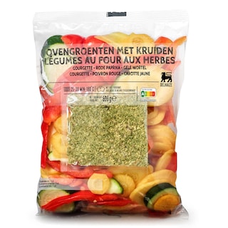 Delhaize | Ovengroenten | Kruiden | Courgette | Paprika 