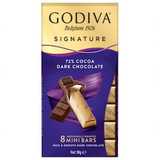 Godiva | Minibars | Noir 72% 