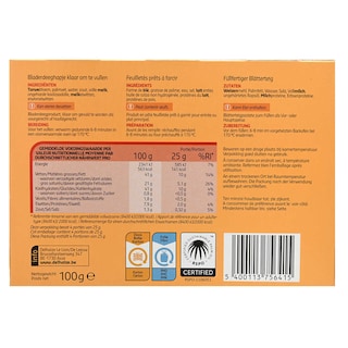 Delhaize | Bladerdeegpasteitjes 