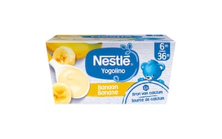 Nestlé | Yogolino | Laitage | Banane | 6 mois 4 x 100 gr