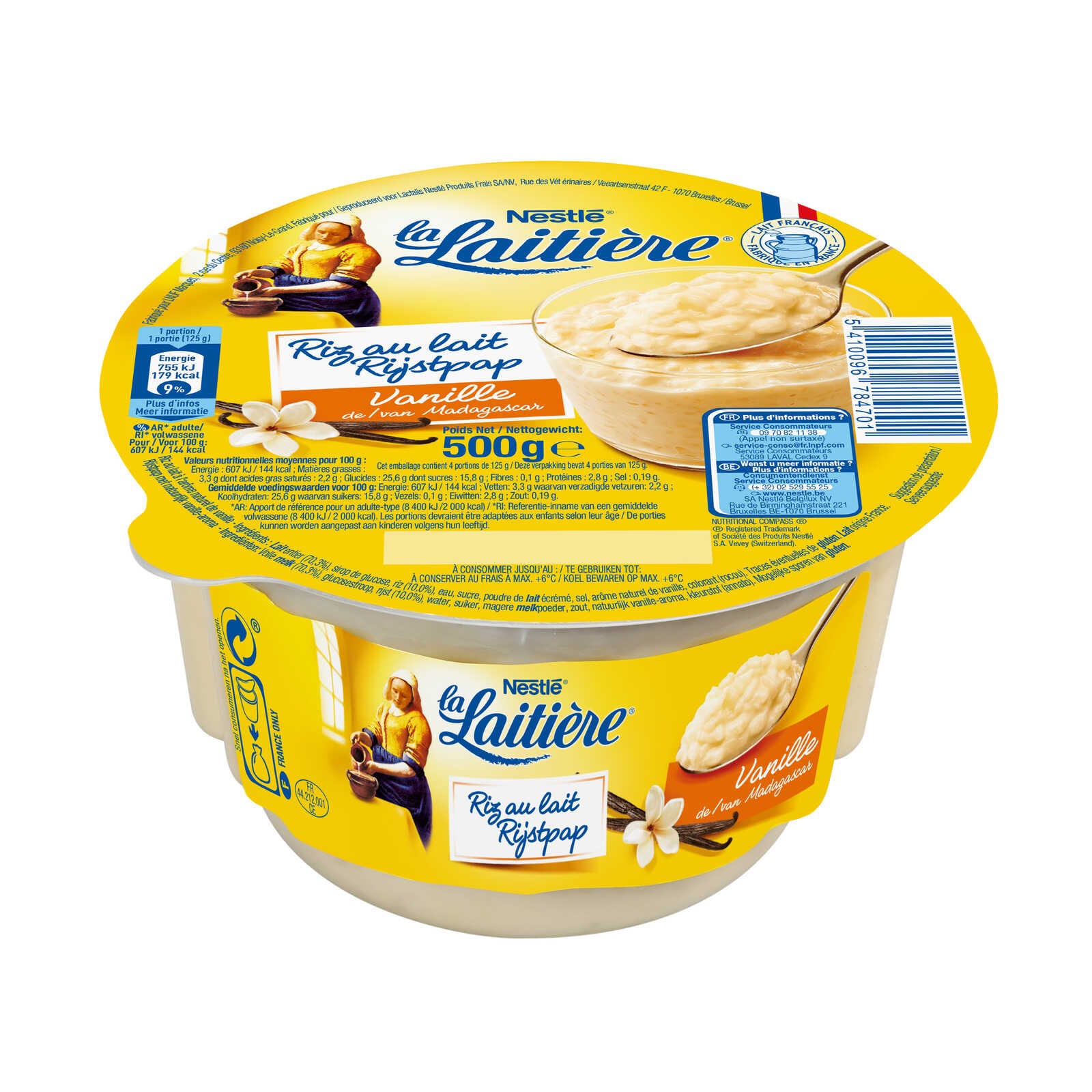 La Laitière Rijstpap | Vanille