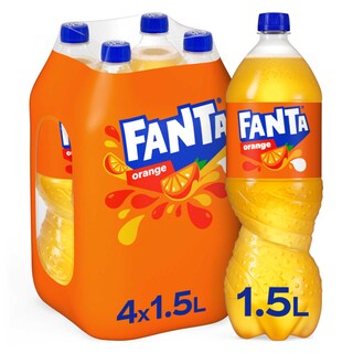 Fanta | Orange | PET 4 x 1,5 l