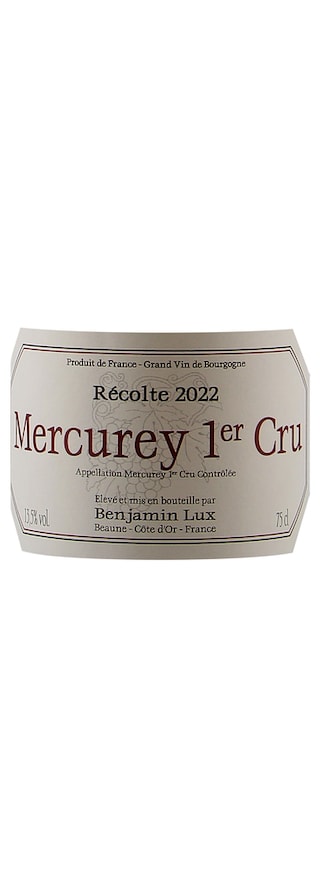 Benjamin Lux | Mercurey Premier Cru 