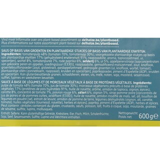 Delhaize | Plant-Based | Bolognaisesaus | Vegan 