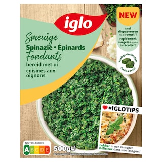 Iglo | Smeuïge spinazie | Met ui 