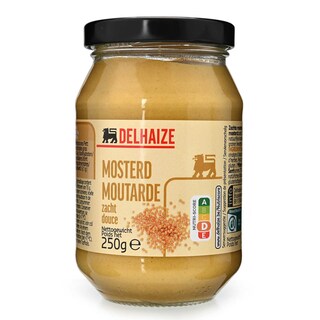 Delhaize | Zachte mosterd 250 gr