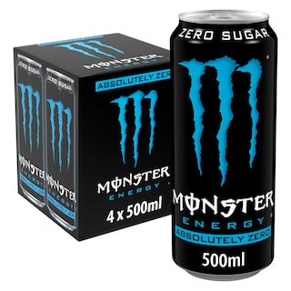 Monster | Energy | Boisson énergétique | Sans sucre | Canette 