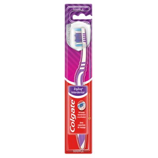 Colgate | Brosse A Dents | Zigzag Antibact | Soft 1 pc