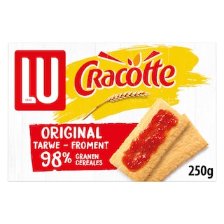 LU | Cracotte | Toasts | Beschuiten | Original | Tarwe 