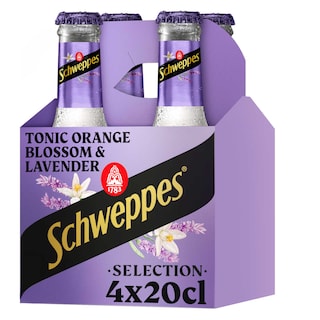 Schweppes | 4x20cl | Tonic | Orange & blossom 4 x 20 cl