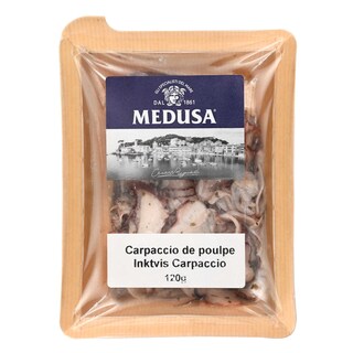Medusa | Inktvis carpaccio 
