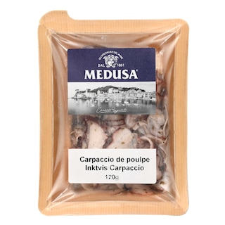Medusa | Carpaccio de poulpe 