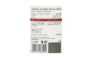 France - Frankrijk | Bordeaux - Haut-Médoc | Château Plantey de la Croix 2017 