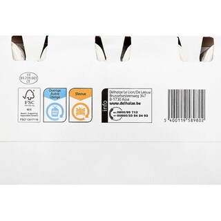 Delhaize | Yaourt | Nature | Maigre | Sucré 8 x 125 gr