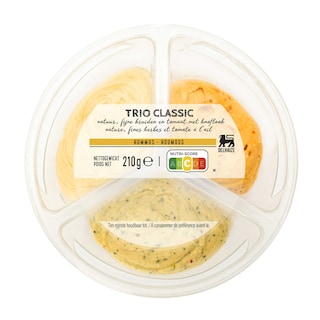 Delhaize | Houmous | Trio classic 