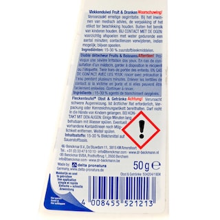 Dr. Beckmann | Vlekkenduivel | Fruit & Dranken 