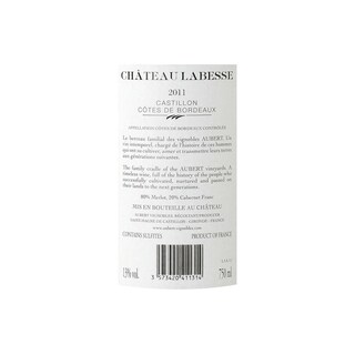 FR BORDEAUX CASTILLON CTE BORD | Château Labesse 2011 