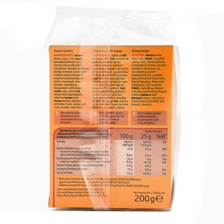Delhaize | Crackers | Fromage 200 gr