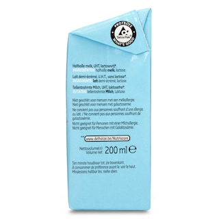 Delhaize | Lait | Demi-écrémé | Sans Lactose 