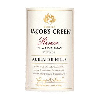 Australie - Australië | Jacob's Creek Reserve Chardonnay 2017 