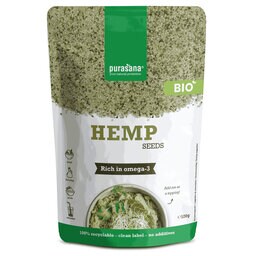 Purasana | Hennepzaden | Bio 120 gr