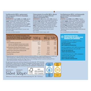 Delhaize | Ijsroom | Dame blanche 