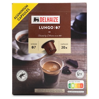 Delhaize | Café | Lungo 07 | Caps 