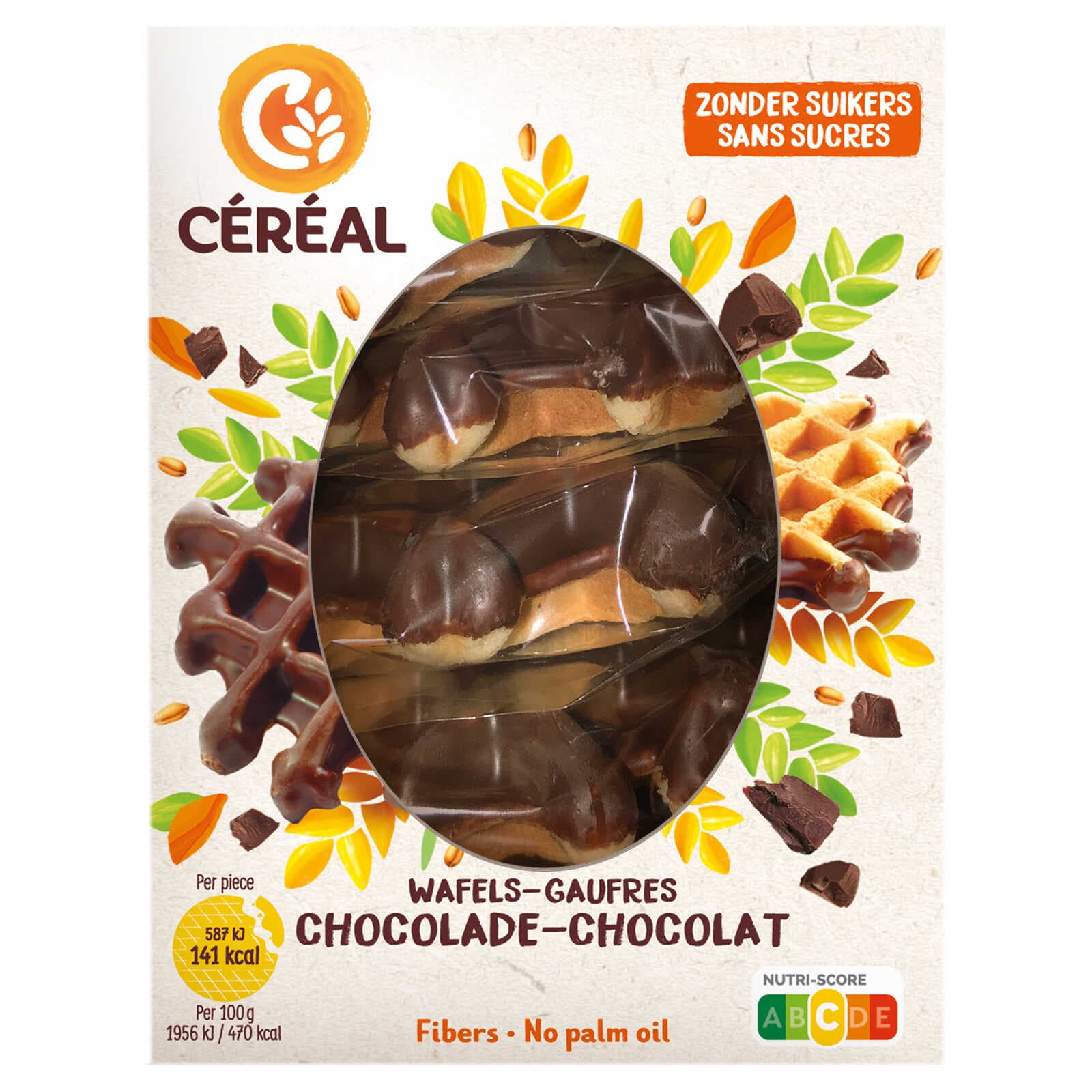 Céréal Wafels | chocolade