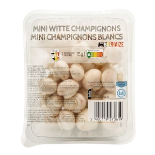 Delhaize | Belgische | mini | witte | champignons 