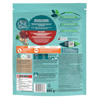 Purina ONE | Dual Nature | Kattenvoeding | Sterilised | Brokjes 650 gr
