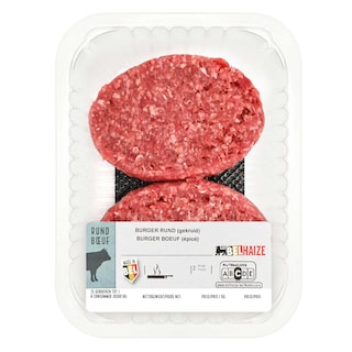 Delhaize | Burger | Boeuf | Epicé 